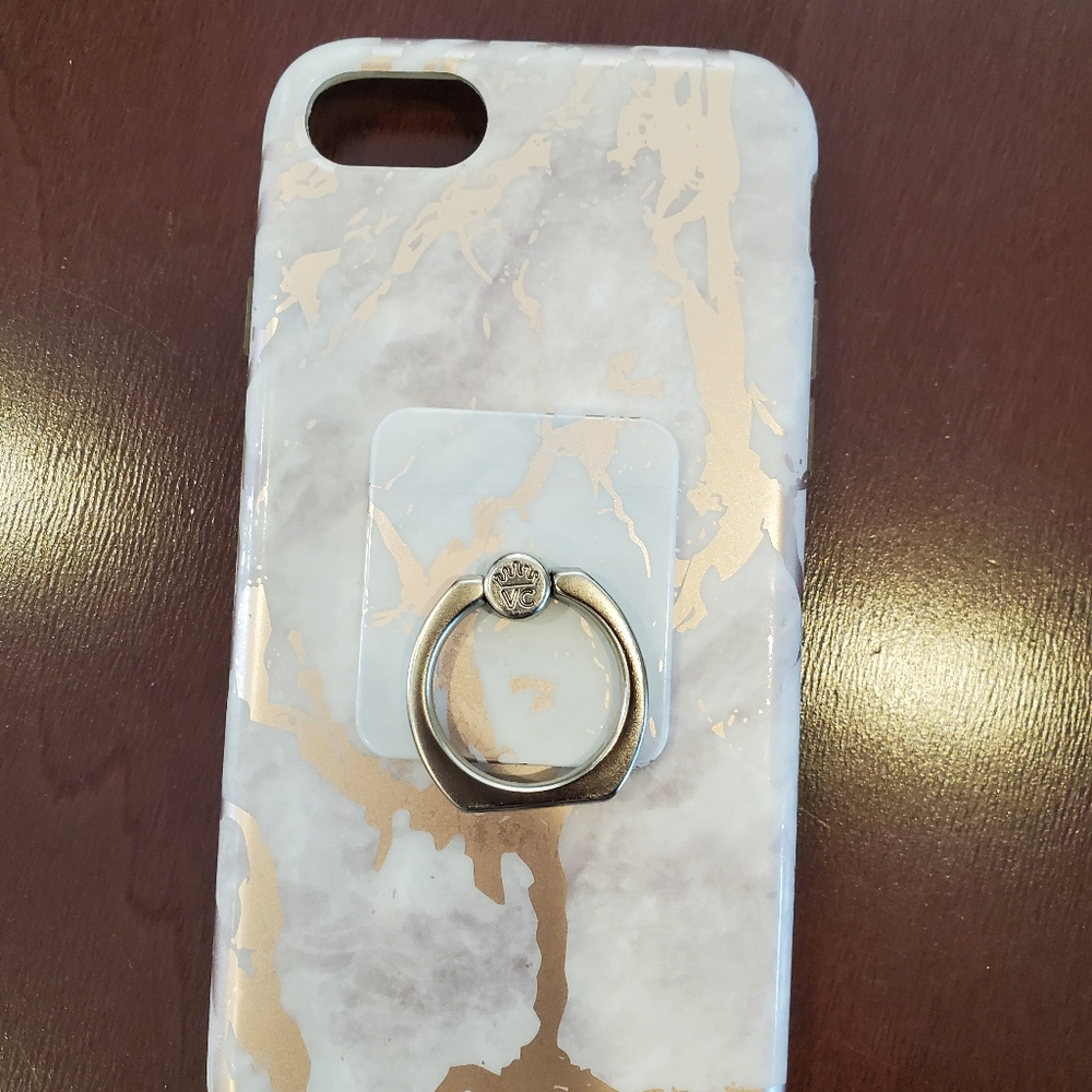 IPhone 8 velvet caviar case marble